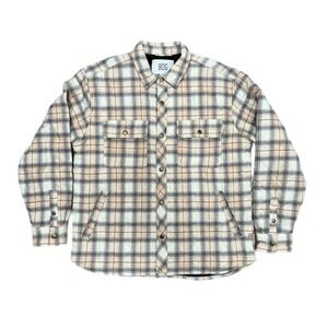 BDG Quilted Flannel Jacket 100%‎ Cotton Body S Plaid Shirt Jacket